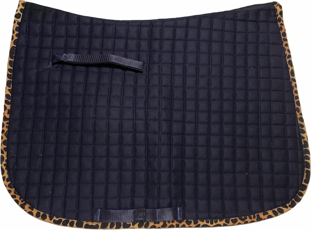 Eskadron Zadeldek  Cotton Classic Silver - Black - dressuur Paard