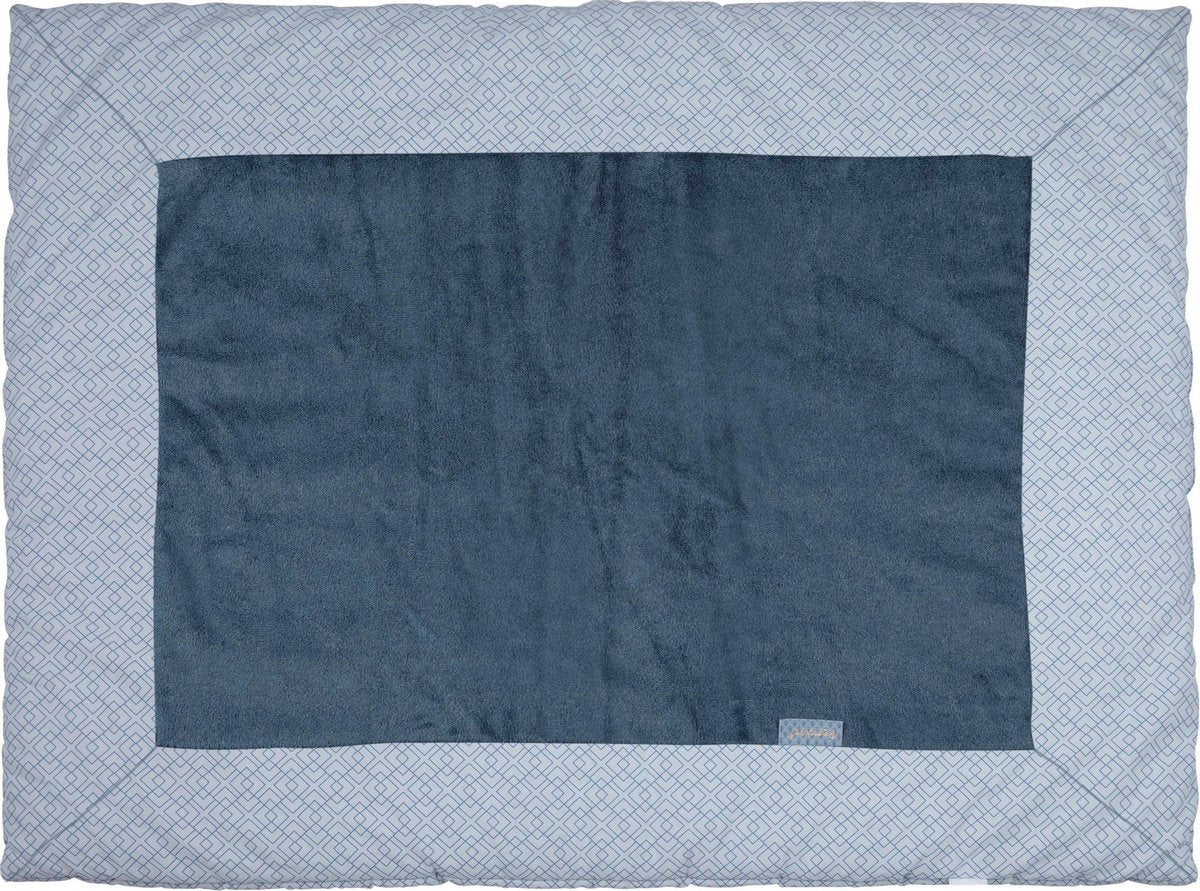 Pericles Boxkleed 75 X 95 Cm Katoen/bamboe Blauw