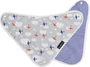 Mum2Mum- Bamboo Bandana Bib-  Planes