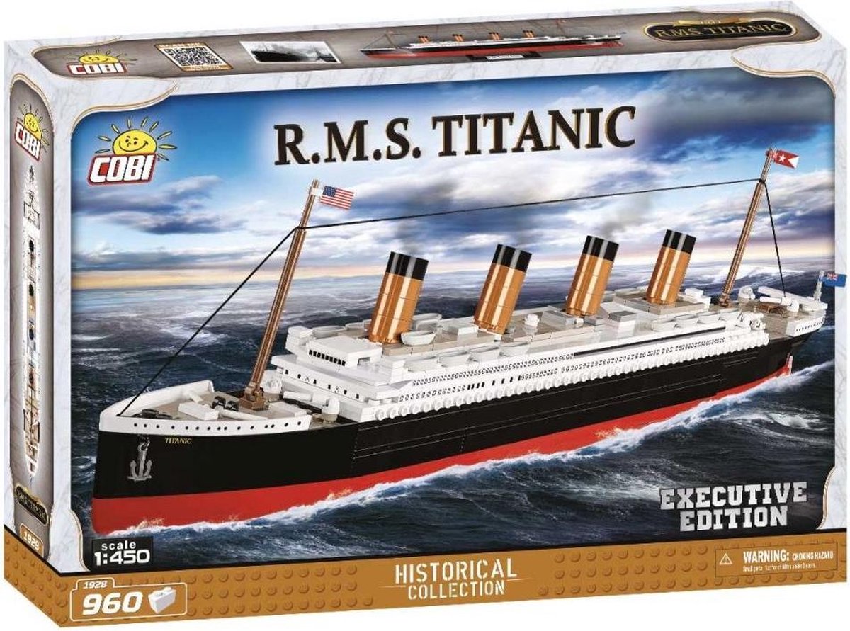 COBI Titanic Boot Collectie 1928  - Constructiespeelgoed - Bouwpakket - Modelbouw