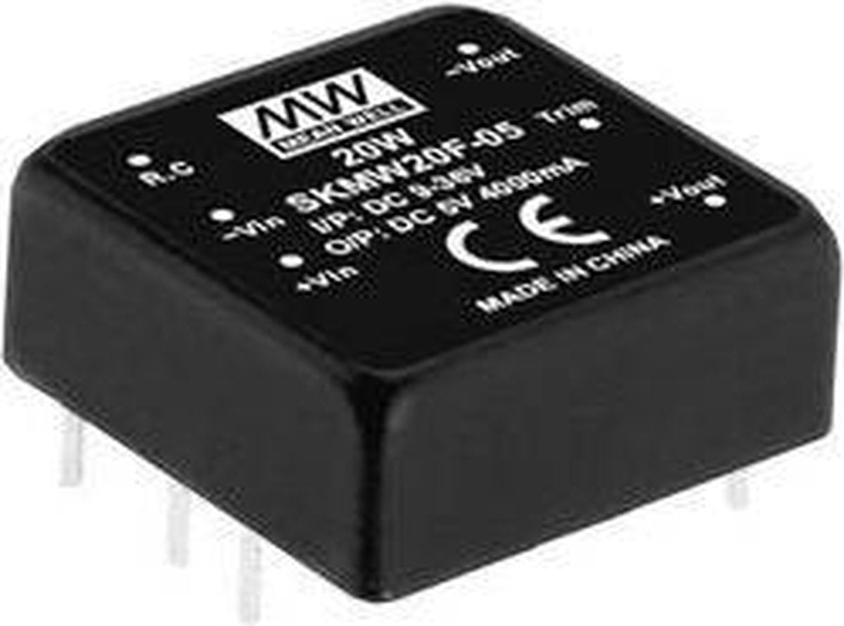 Mean Well SKMW20F-03 DC/DC-converter 4500 mA 20 W Aantal uitgangen: 1 x