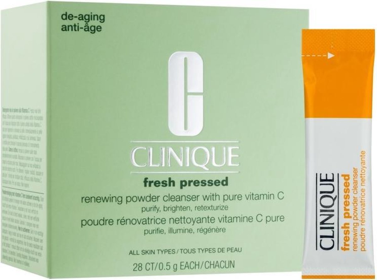 Clinique - Fresh Pressed Renewing Powder Cleanser With Pure Vitamin C - 28.0g