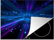 Luxe inductie beschermer Informatica - 70x52 cm - Abstract licht  - inductiebeschermer