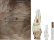 DKNY Cashmere Aura Geschenkset 100ml EDP + 5ml EDP + 10ml EDP