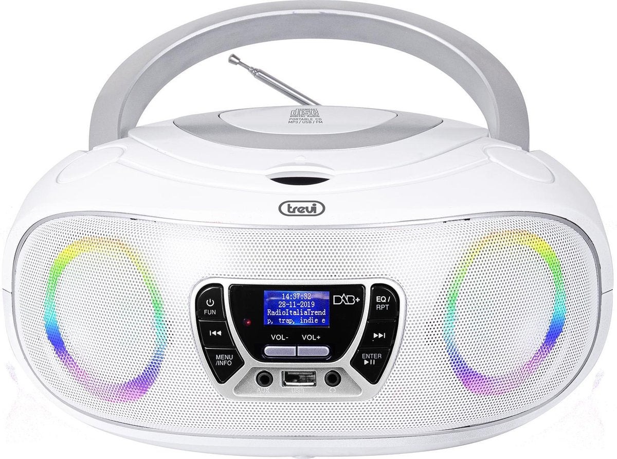 Trevi CMP 583 DAB Digitaal Wit