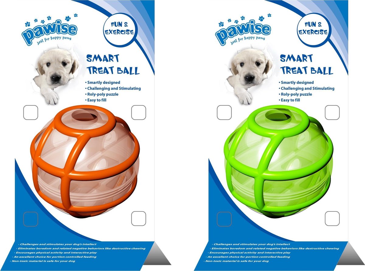 Smart Treat Ball - Hondenspeelgoed - 9 cm