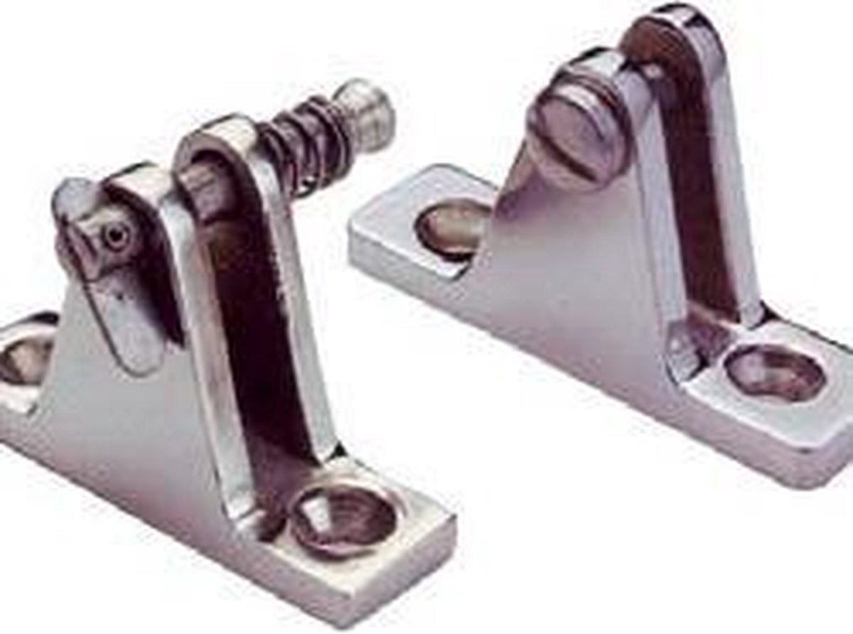 Dek scharnier met schroef RVS 60 x 21 mm (GS72215)