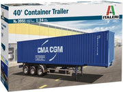 Italeri - 40��� Container Trailer 1:24 (4/20) * - ITA3951S - modelbouwsets