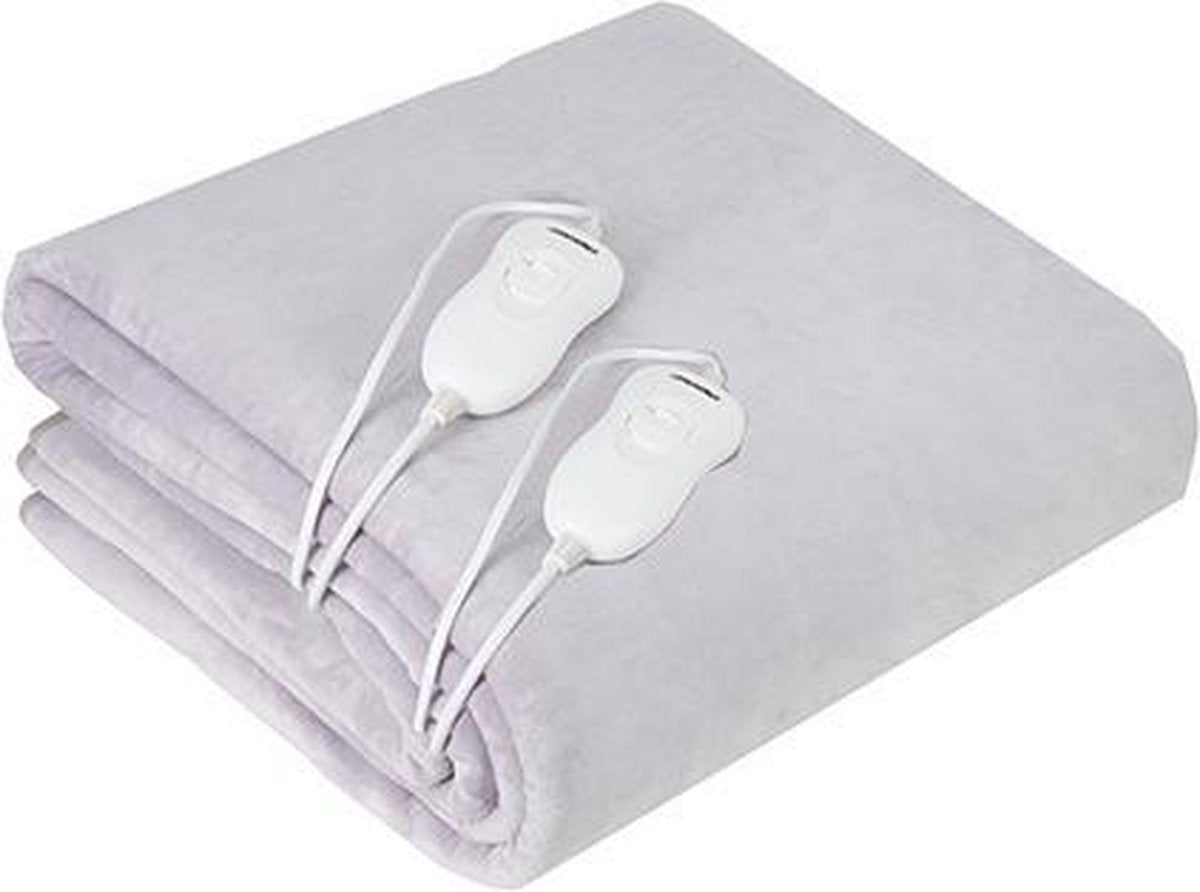 Adler AD7426 - 2 persoons Elektrische deken - 150 x 160 cm - 4 standen - 2 x 60 Watt
