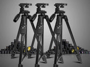 Super Smartphone Tripod Camera Statief 128 Cm Voor Fotocamera en Smartphone - iPhone - Canon – Nikon - Spiegelreflexcamera Inclusief Bluetooth Remote Shutter en Telefoonhouder – HiCHiCO