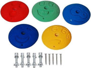Klimstenen Gezichten Set van 5 stuks Multicolor