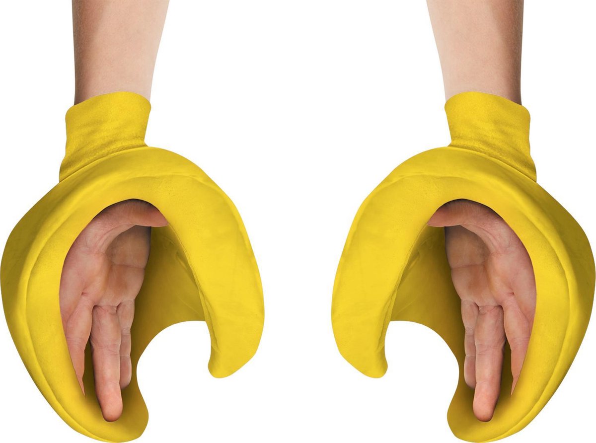 LEGO ICONIC HANDS: geel - voor kinderen - 1 maat