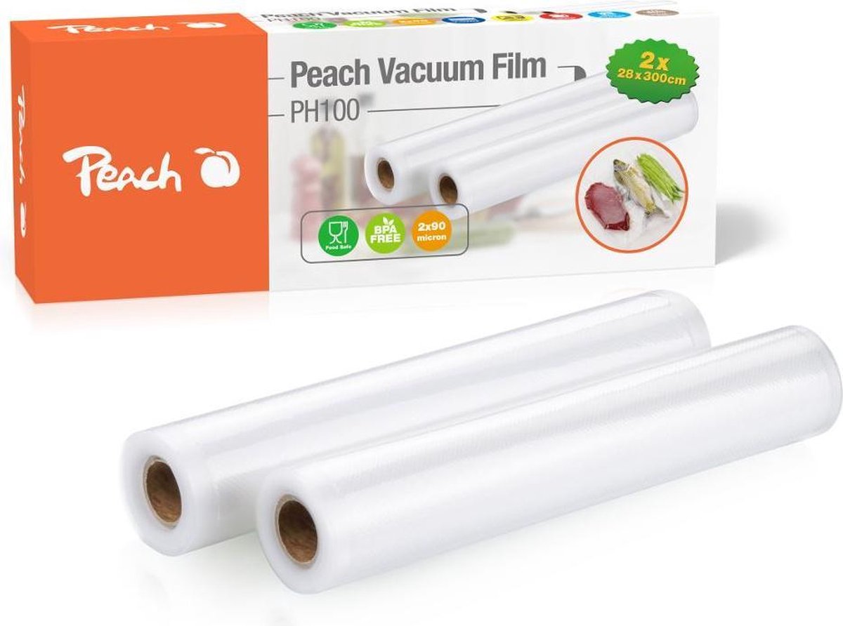 Peach Vakuumfolie PH100 2 Rollen 28 x 300 cm