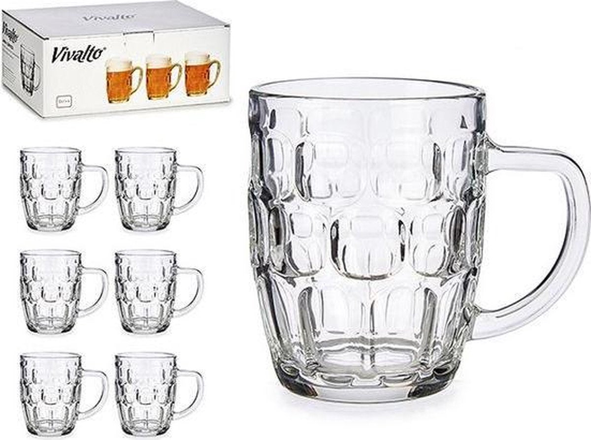 Bierpul Glas - bierglas 520 ml - 1 stuk (of koop voordelig per meerdere exemplaren)