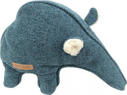 D&D Chenille liz Blauw 27x18cm