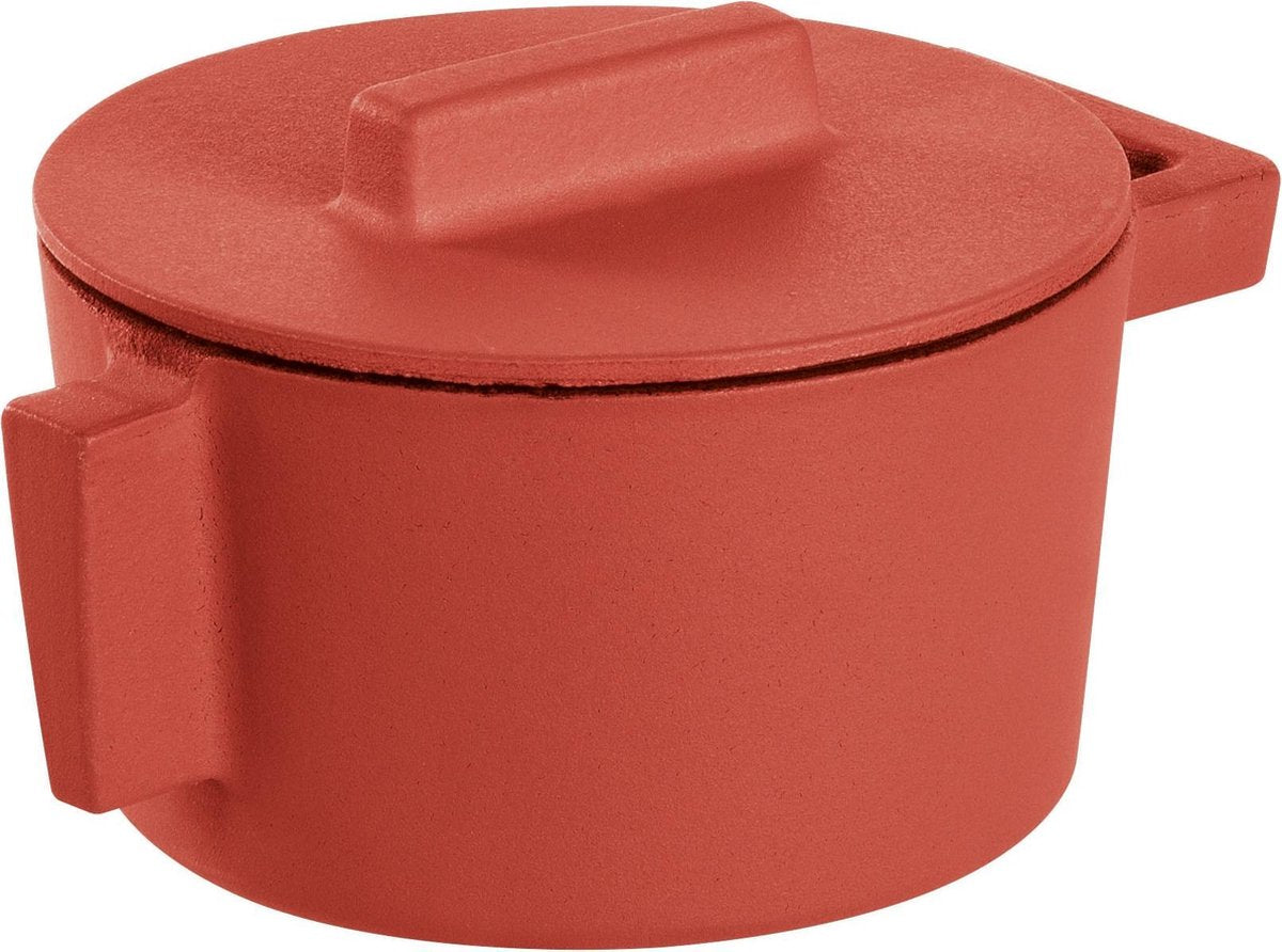 Braadpan Rood 10 cm incl deksel - Sambonet