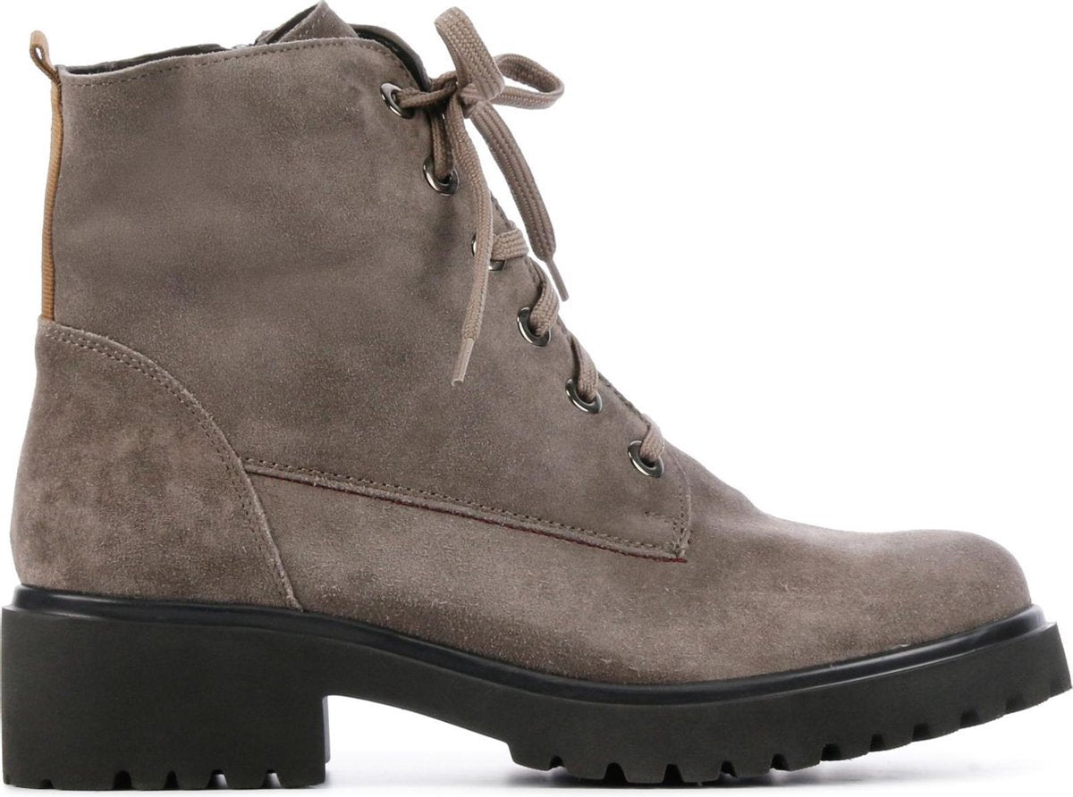 Waldlaufer Vrouwen Suède  Enkellaarsjes / Laarzen / Damesschoenen 716801 sue - Taupe - maat 37.5