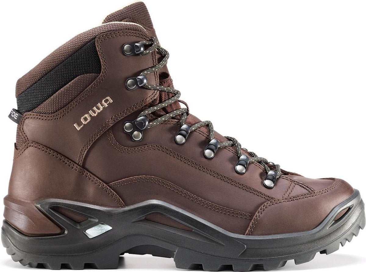 Lowa Renegade Leather Wandelschoen Heren - Schoenen  - bruin - 44