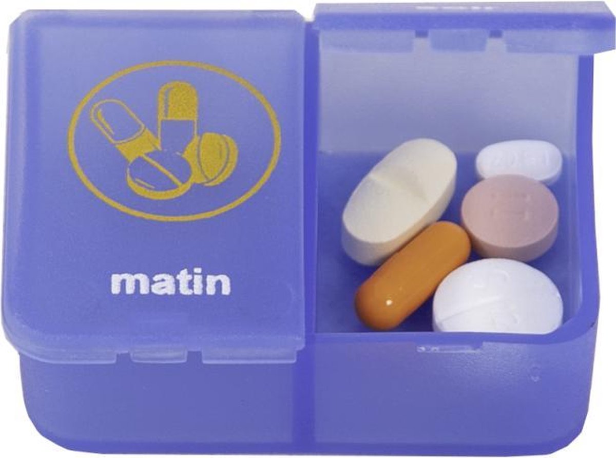 Pillendoos 1 dag 2 vaks