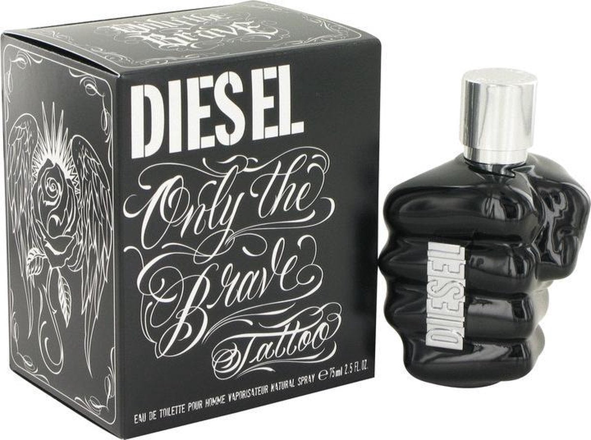 Diesel Only The Brave Tattoo Eau De Toilette Spray 75 Ml For Men