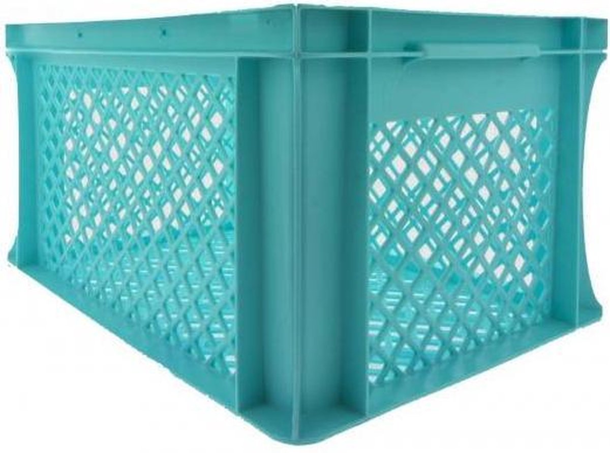 CORDO FIETSKRAT JUNIOR LICHT BLAUW 22X40X30 EXCL SYSTEEM