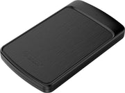 ORICO 2.5 inch harde schijf behuizing met sliding cover - geborsteld zwart