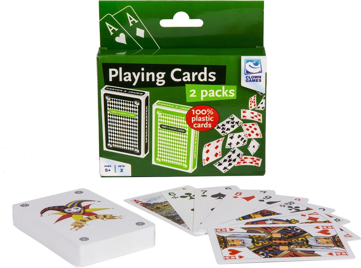Clown Games Speelkaarten: 2-pack