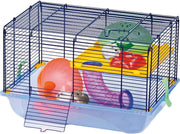 Imac hamsterkooi criceti 9 donkerblauw / geel (45X30