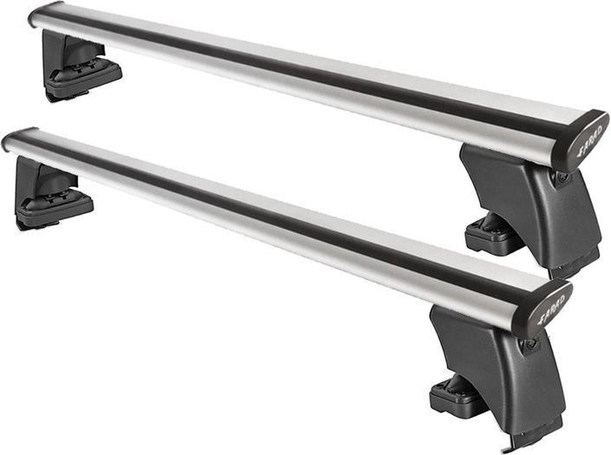 Faradbox Dakdragers Aerodynamisch Volvo V40 2012> glad dak 100kg laadvermogen