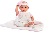 Llorens blanke pop ICE DOLL PINK 36 cm