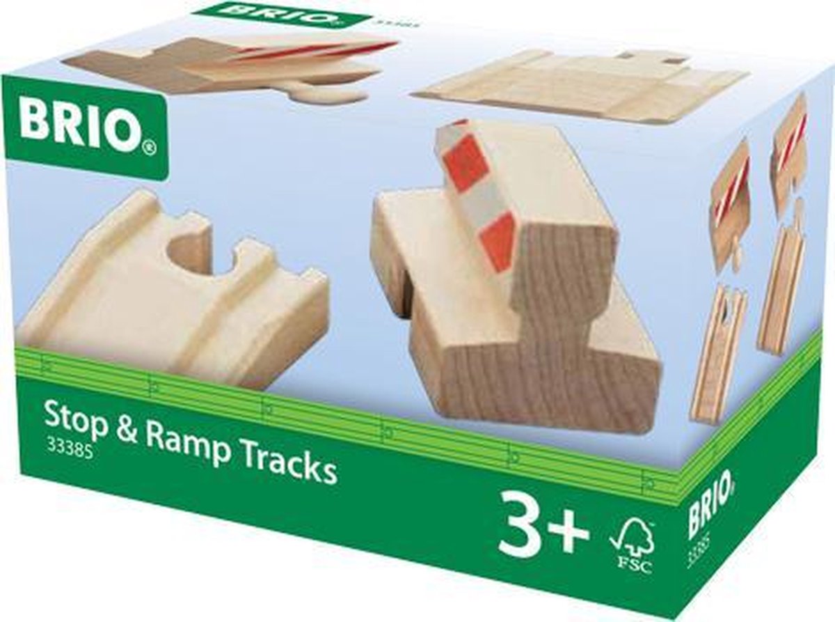 BRIO Stootblokken en hellingen - 33385