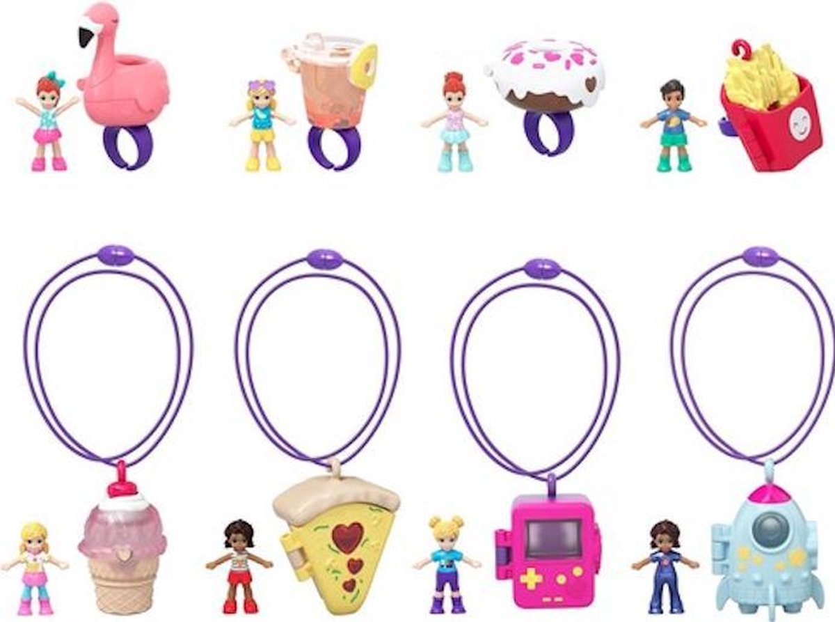 Set van 2 verrassingszakjes Polly Pocket  micro