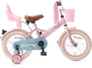 Supersuper Little Miss  Kinderfiets - Meisjes 14 inch - Roze