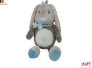 Steff konijntje "Rabbit" blauw knuffel 25 cm