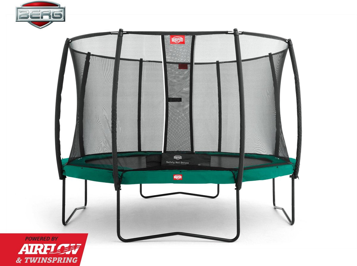 BERG trampoline Champion 430 + Safety Net Deluxe