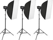 Bresser BRM-300AM Studio Flitsset 3x 300W