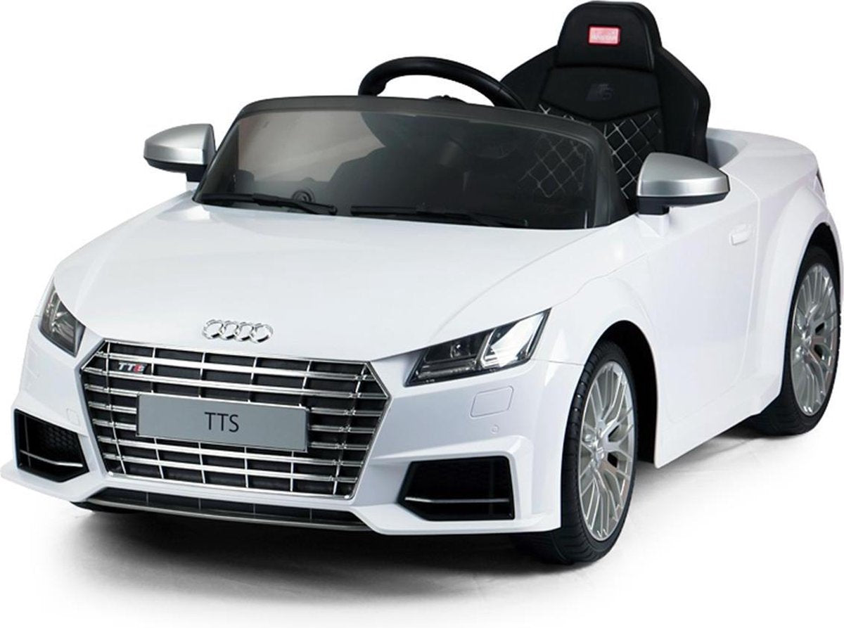 Audi TTS Roadster Elektrische Kinderauto 3 - 8 Jaar 12 V Wit