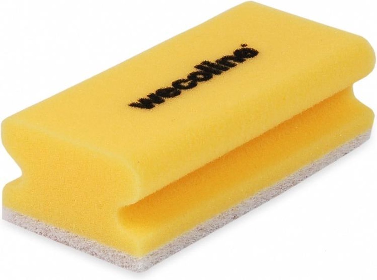 Wecoline - Schuurspons - Geel-wit - 10 stuks
