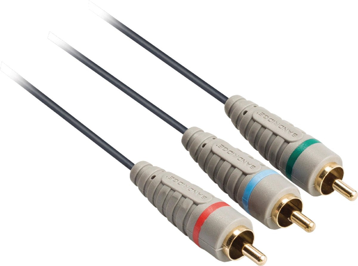 Bandridge Tulp component video kabel - 5 meter