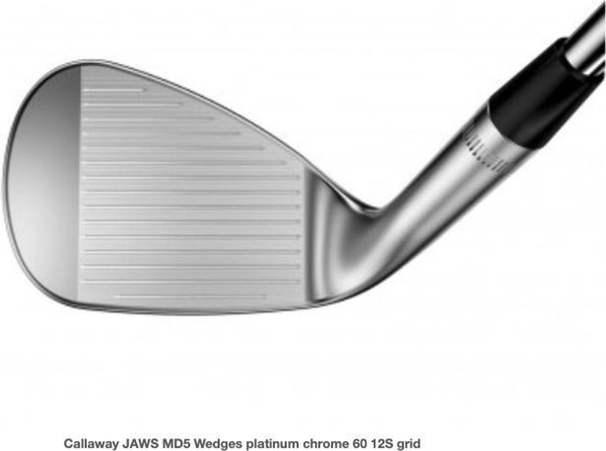 Callaway JAWS MD5 Wedges platinum chrome 60 12S grid