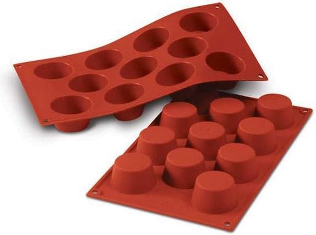 Siliconen bakvorm mini muffin