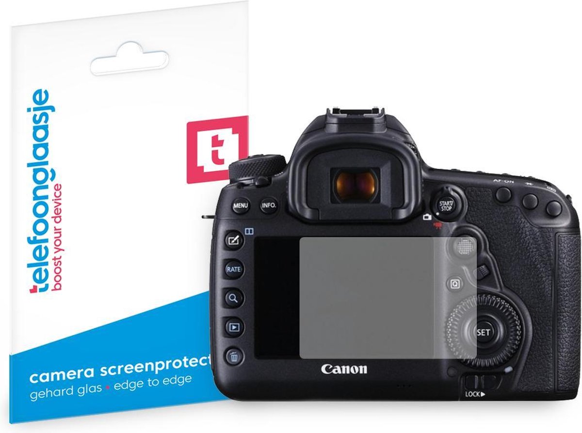 Canon EOS 5D screenprotector gehard glas