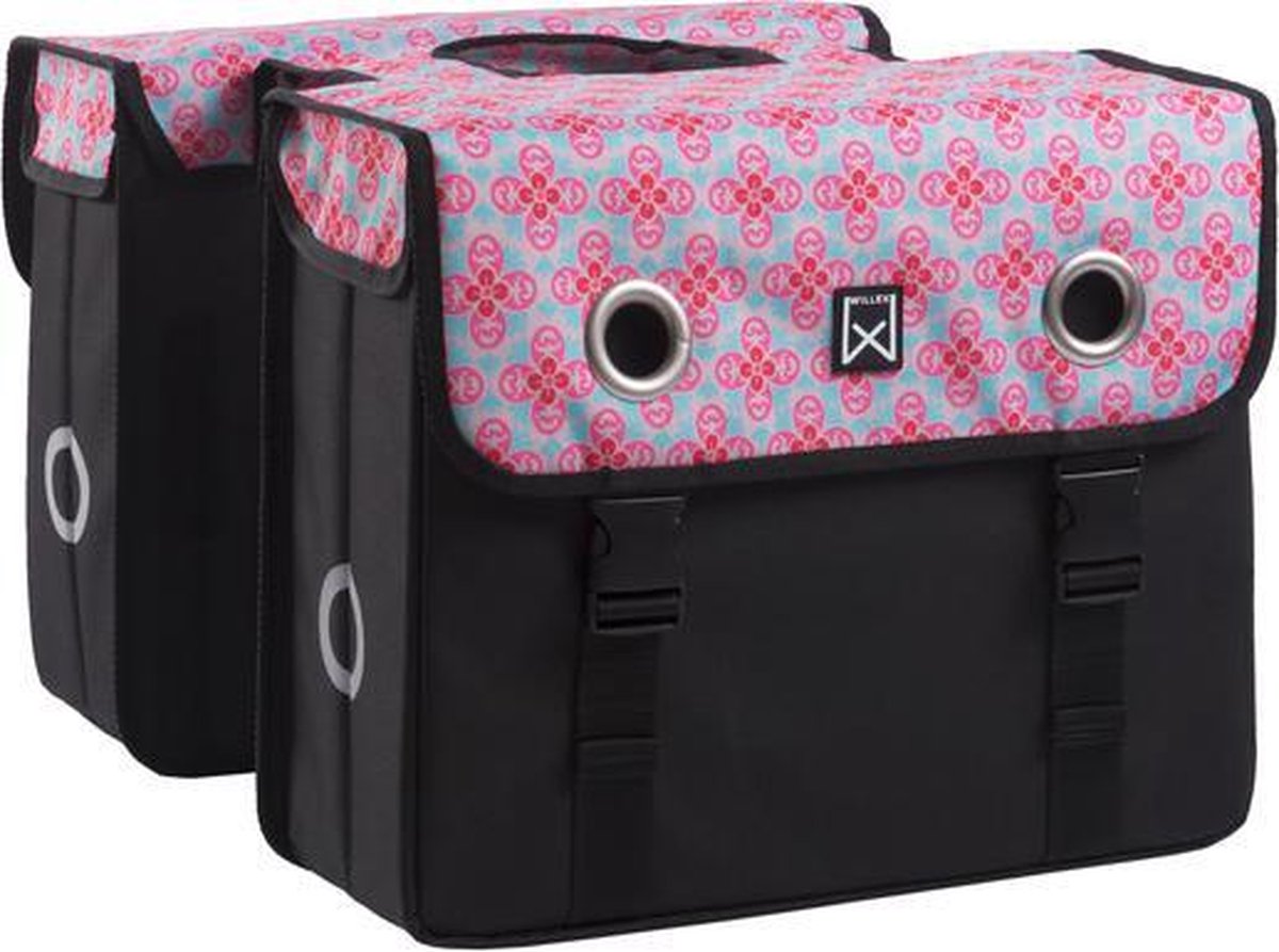 Willex Fietstassen Enchanting 45 L zwart