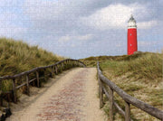 Vuurtoren op Texel - Lastige Legpuzzel 500 Stukjes | Noordzee - Vuurtoren op Puzzel - Texel - Waddeneilanden