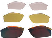 Lazer Lenzenset Fietsbril Argon Ar2 Rood/geel/transparant