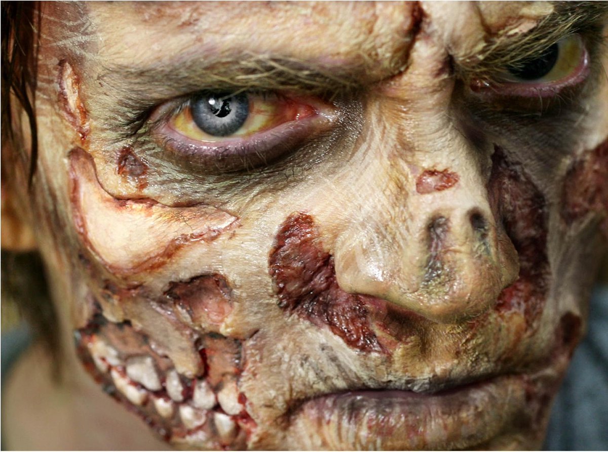 Zombie nep wonden - Premium - Schmink