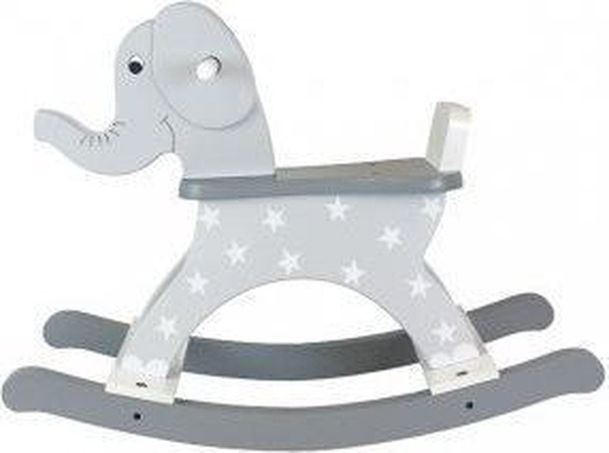 Houten Schommeldier Olifant Jabadabado