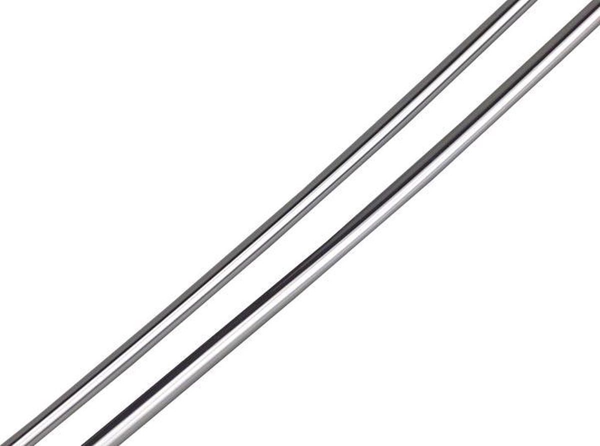 Richter Deurlijstbeschermers Protector PortaStop I - Chroom - Lengte 2 x 65cm