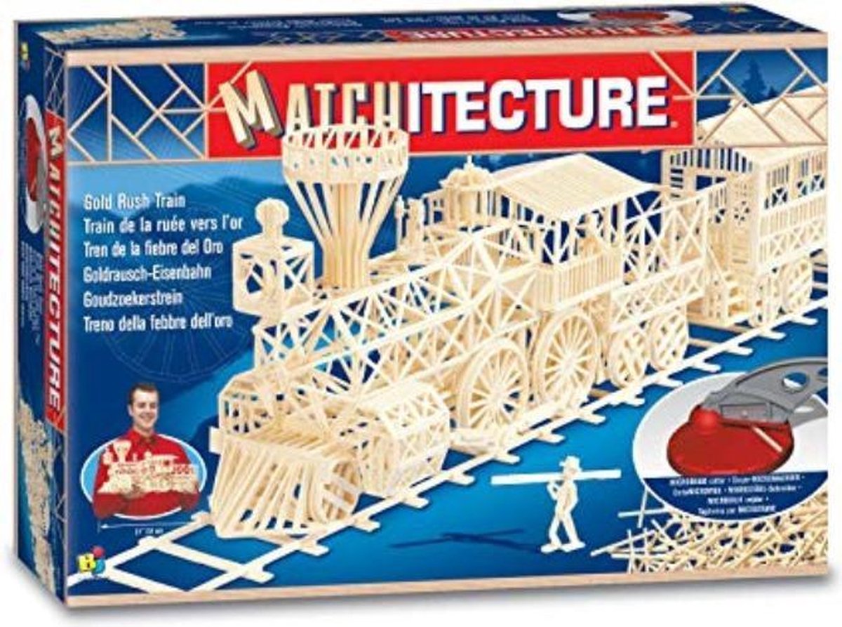 Matchitecture Modelbouwdoos - Gold Rush Train