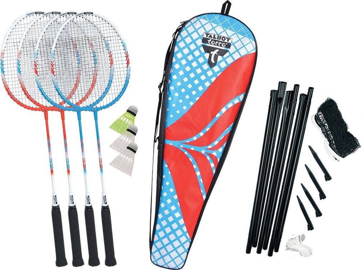 Talbot Torro Badmintonset Fighter 10-delig